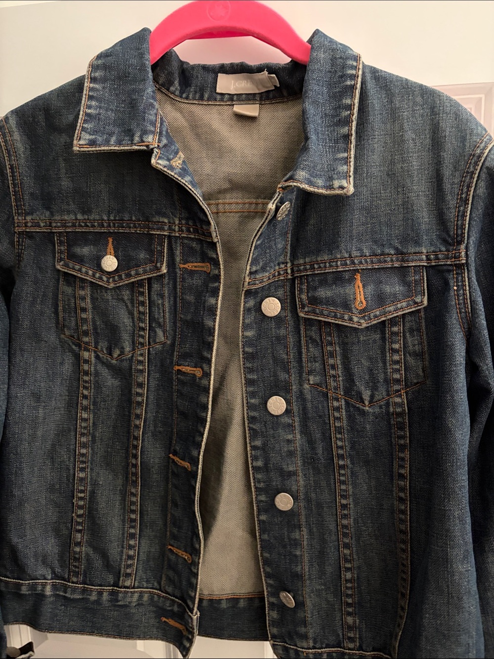 J. Crew Indigo Blue Denim Jacket